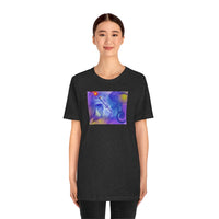 Anti Mind Control Purple Unisex Jersey Short Sleeve Tee
