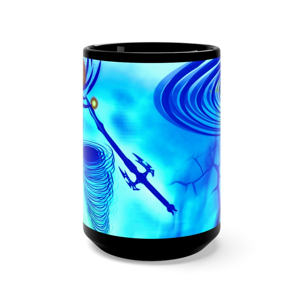 Anti Mind Control Black Mug 15oz