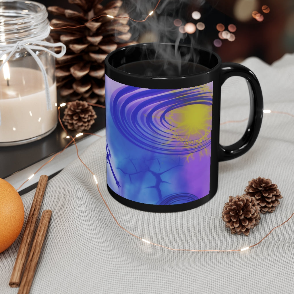 Anti Mind Control 11oz Black Mug