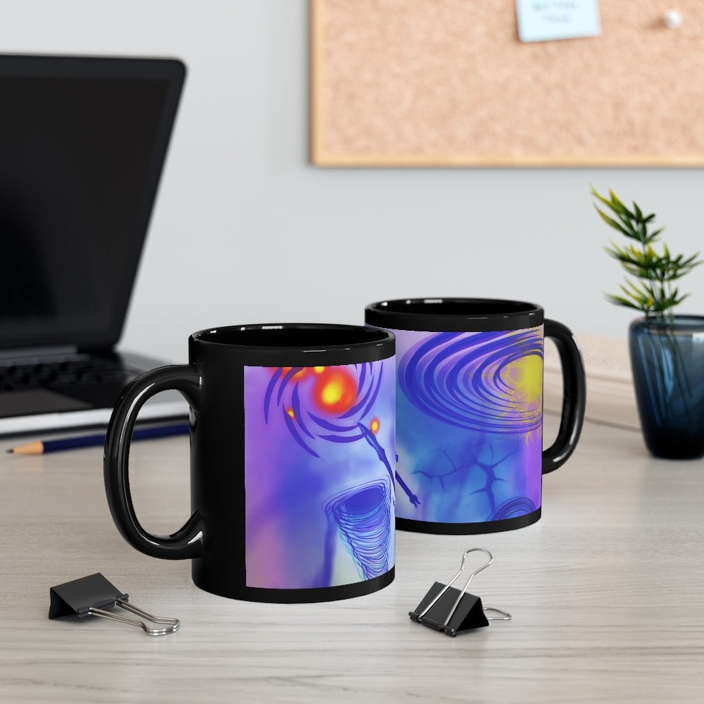 Anti Mind Control 11oz Black Mug