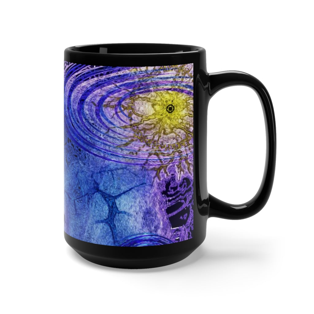 Anti Mind Control Black Mug 15oz