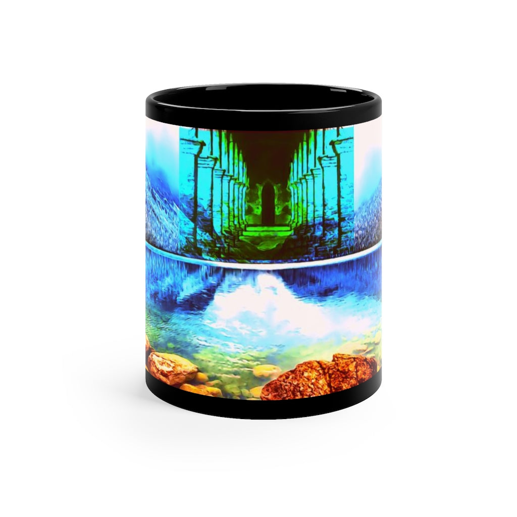 Protect Your Aura & Energy - 11oz Black Mug