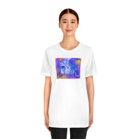 Anti Mind Control Purple Unisex Jersey Short Sleeve Tee