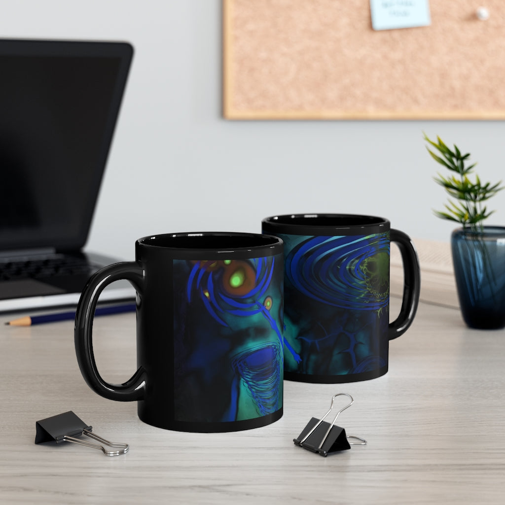 Anti Mind Control 11oz Black Mug