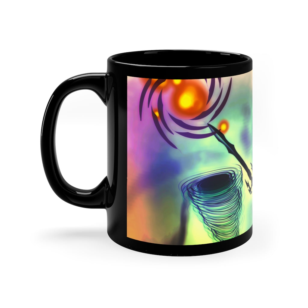 Anti Mind Control 11oz Black Mug