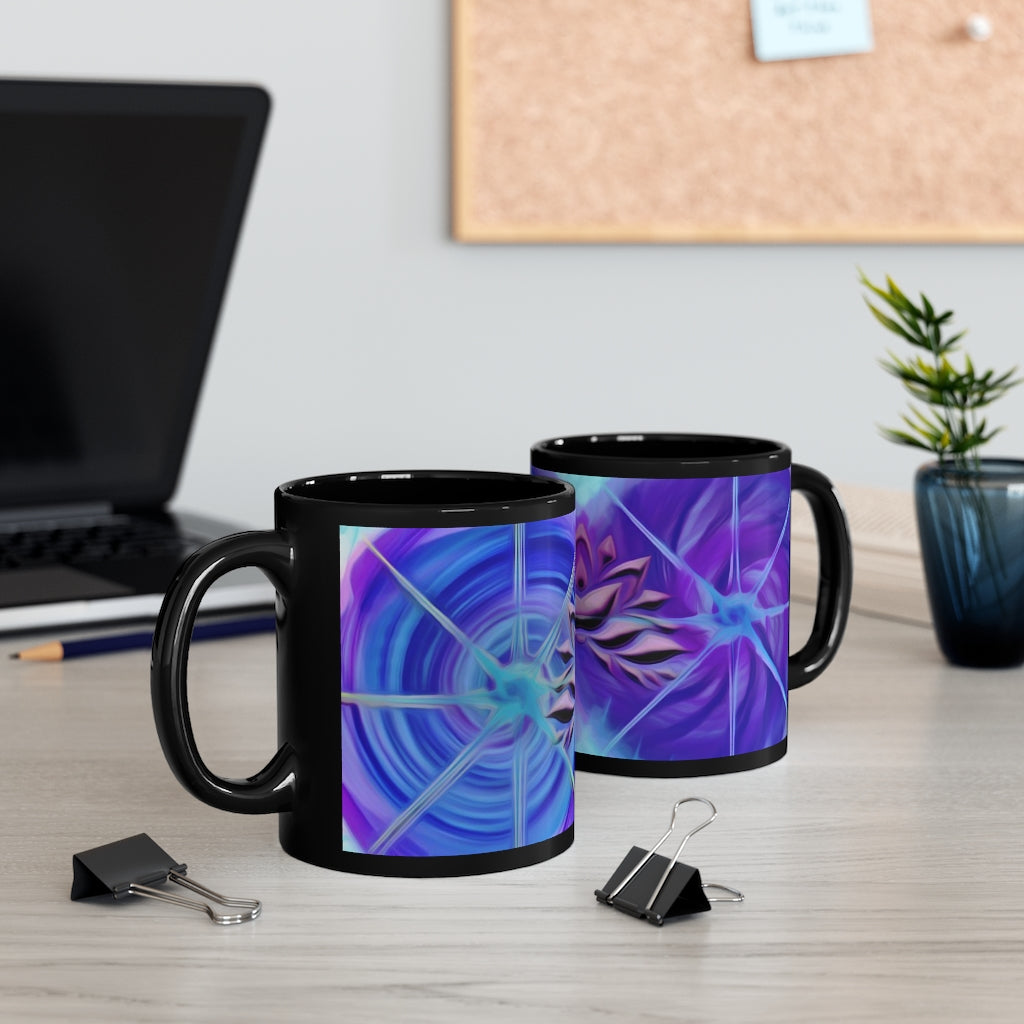 Twin Flames & Multidimension Benefits - 11oz Black Mug