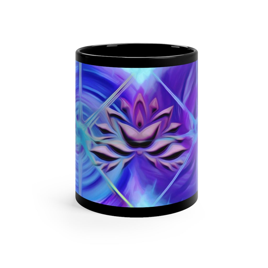 Twin Flames & Multidimension Benefits - 11oz Black Mug