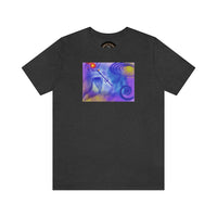 Anti Mind Control Purple Unisex Jersey Short Sleeve Tee