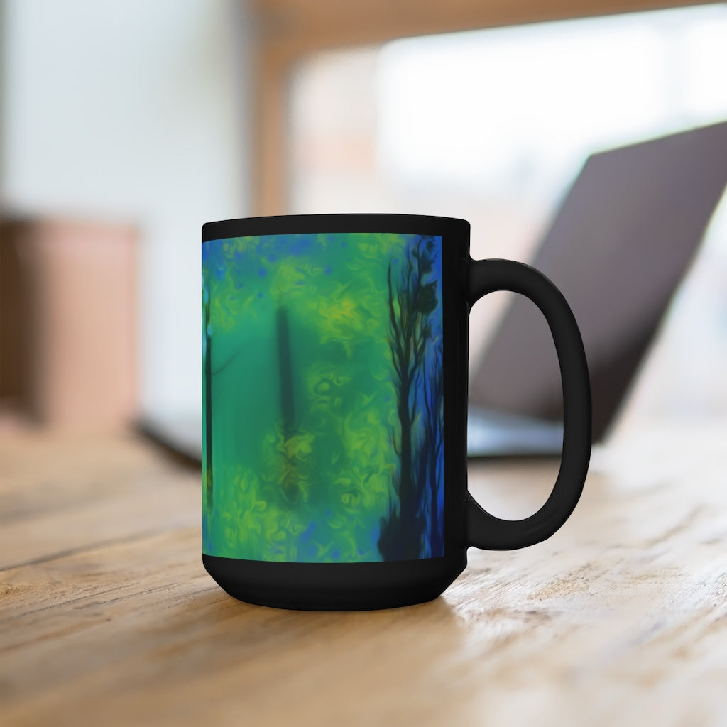 The Power of Hope - Black Mug 15oz