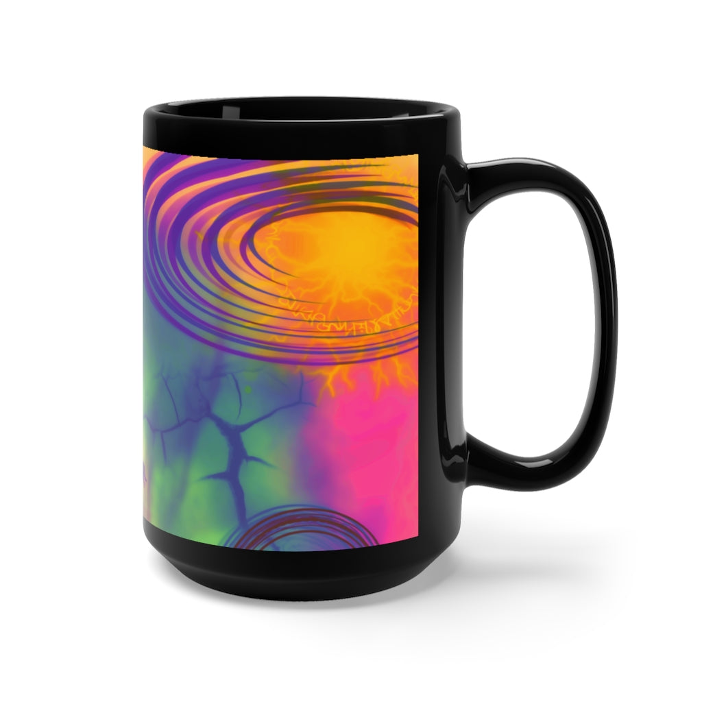 Anti Mind Control Black Mug 15oz