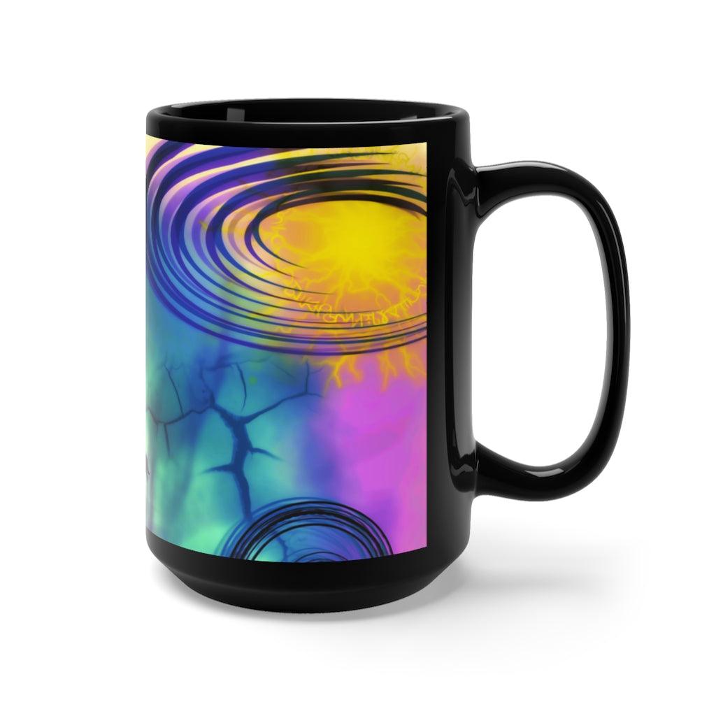 Anti Mind Control Black Mug 15oz