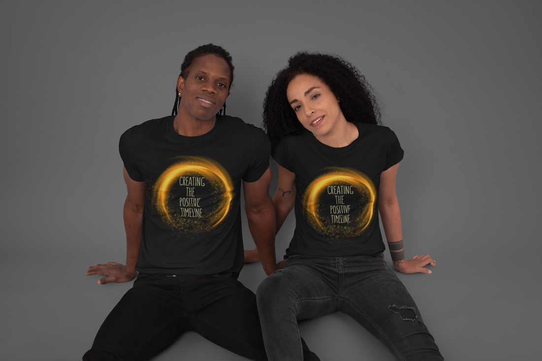 Creating The Positive Timeline Unisex Garment-Dyed T-shirt