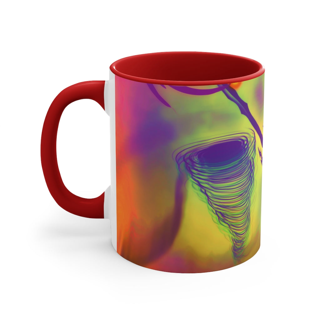 Anti Mind Control Accent Mug 11oz