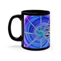 Twin Flames & Multidimension Benefits - 11oz Black Mug