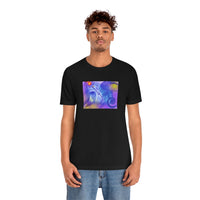 Anti Mind Control Purple Unisex Jersey Short Sleeve Tee