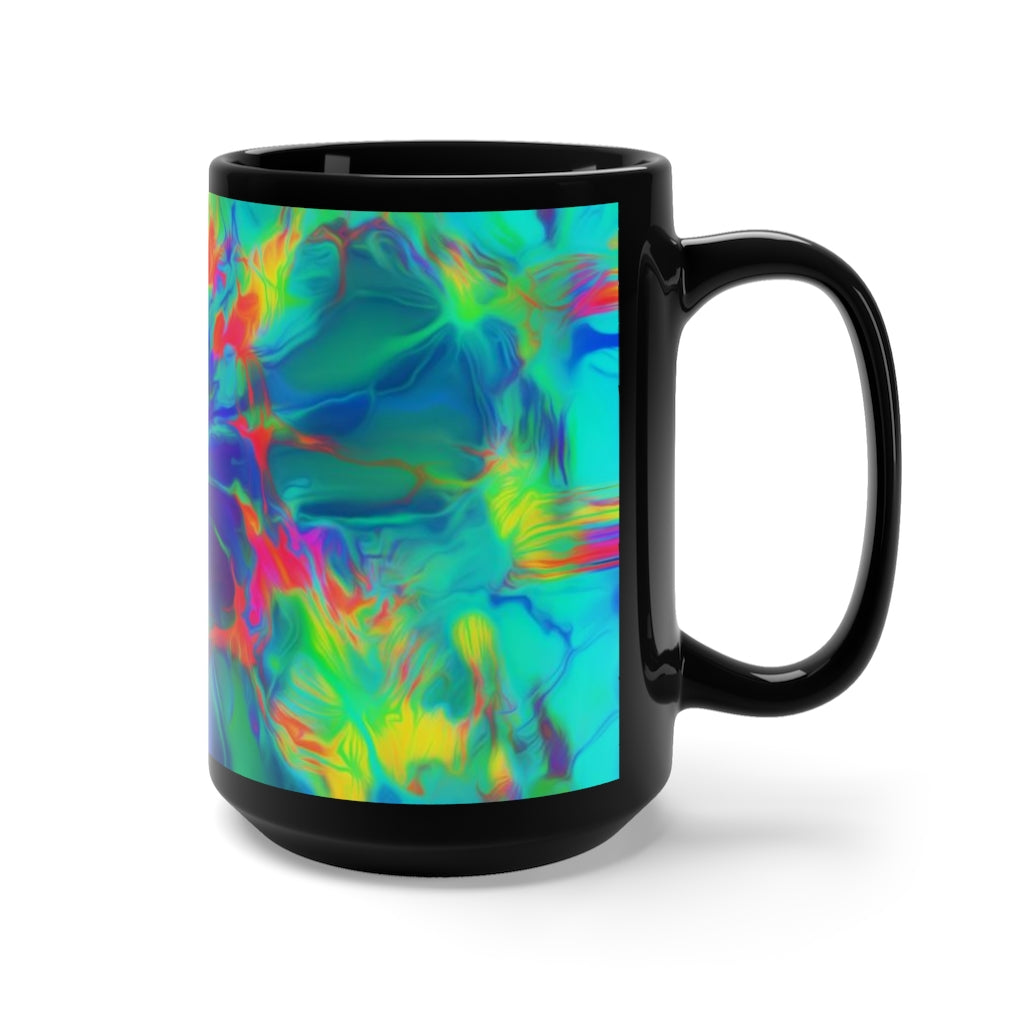 Neurotransmitters Activation - Black Mug 15oz