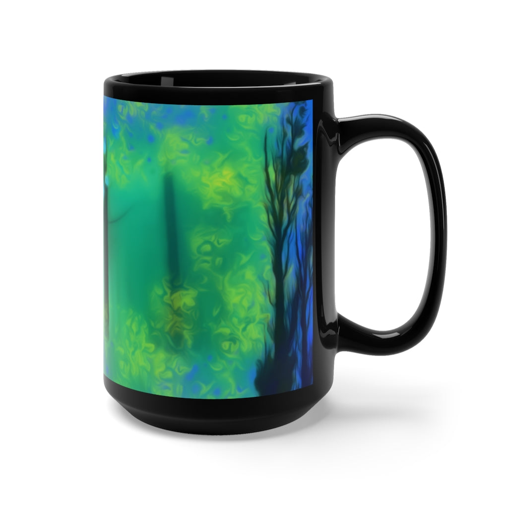 The Power of Hope - Black Mug 15oz