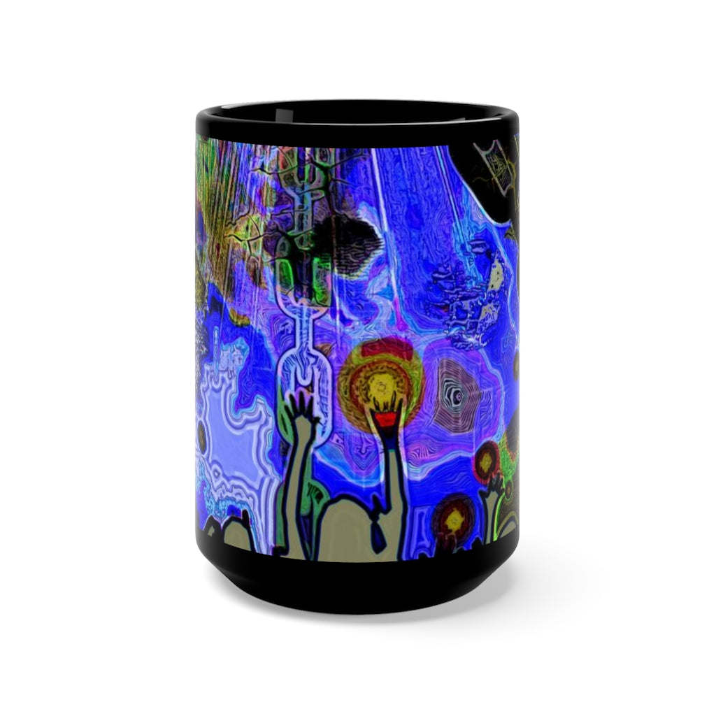 Resistance Black Mug 15oz