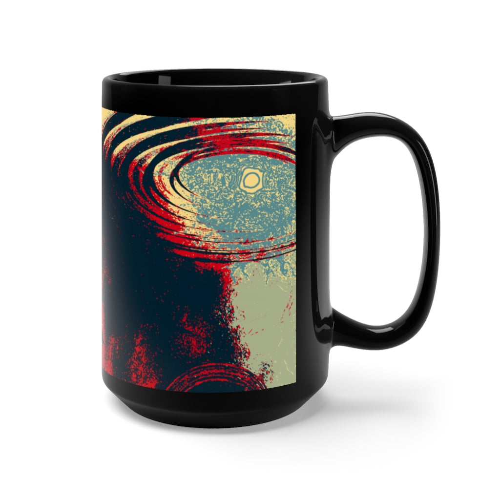 Anti Mind Control Black Mug 15oz