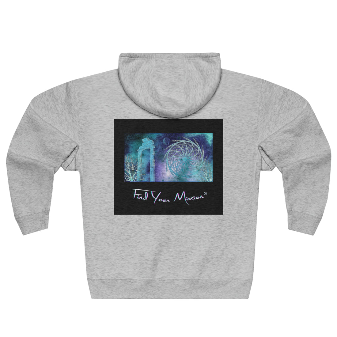 Find Your Mission Originals Unisex Premium Full Zip Hoodie