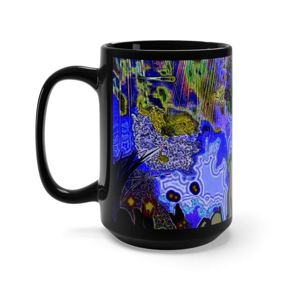 Resistance Black Mug 15oz