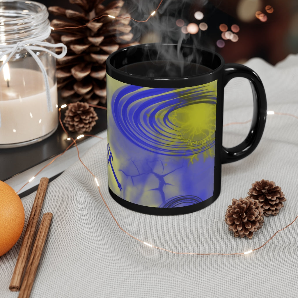 Anti Mind Control 11oz Black Mug