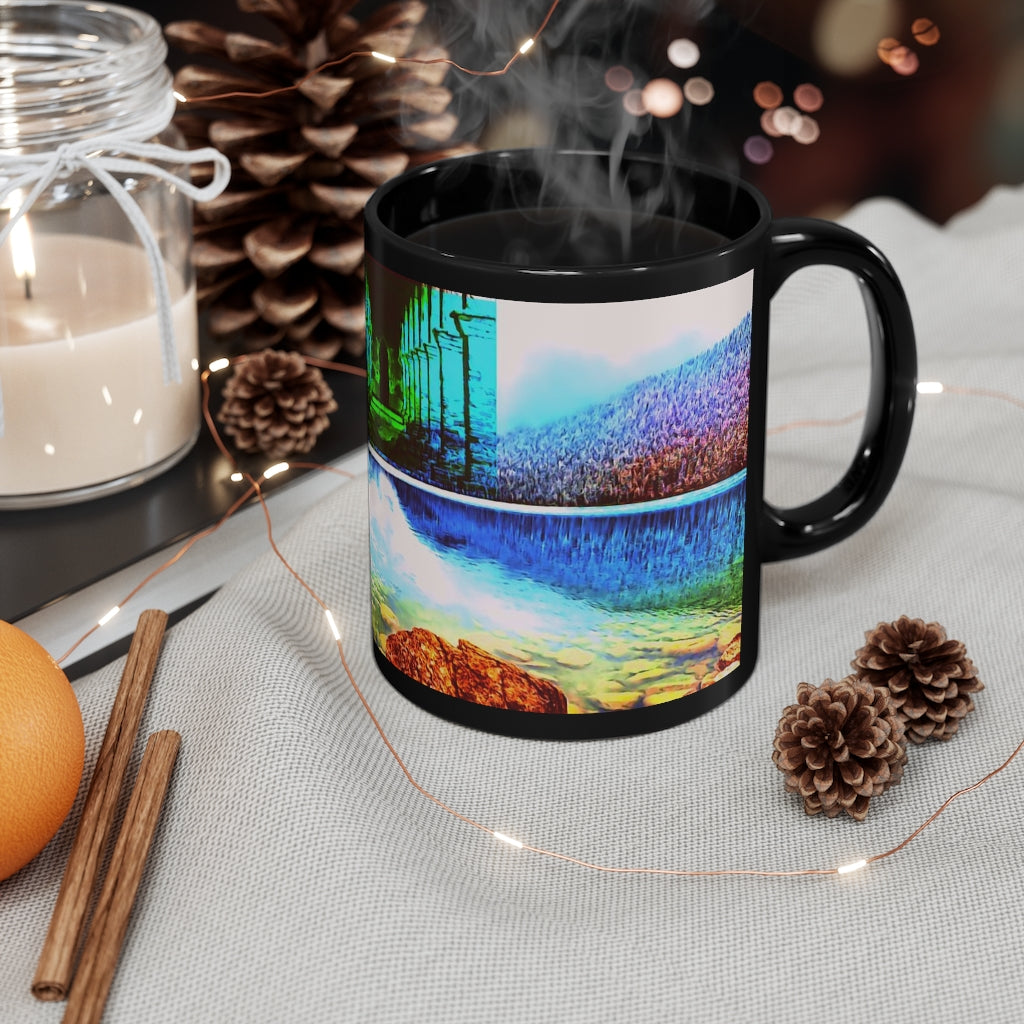 Protect Your Aura & Energy - 11oz Black Mug