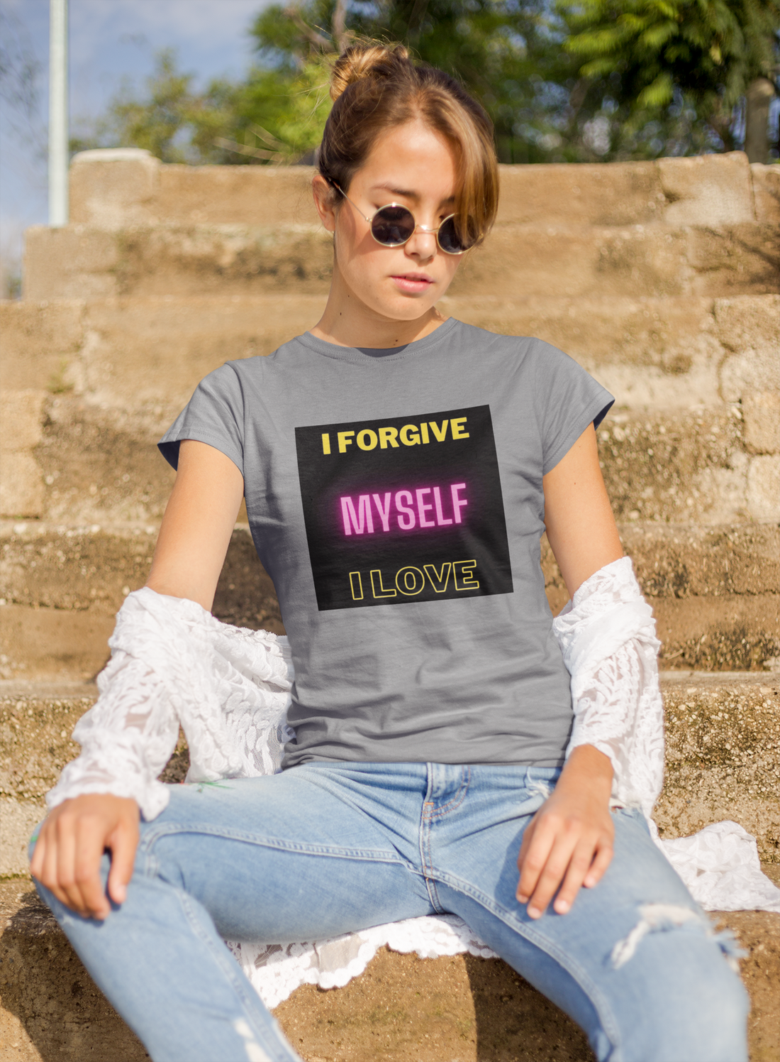 * ACTIVATED * Women T-shirt - 100% organic cotton ECO FRIENDLY