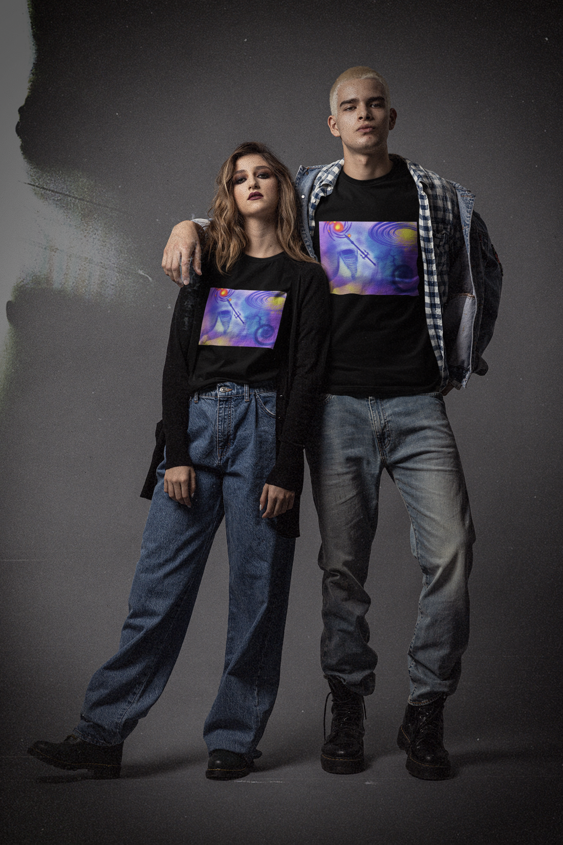 Anti Mind Control Unisex 100% Soft Cotton Jersey Short Sleeve Tee