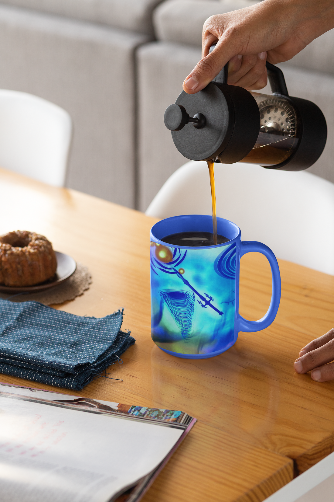 Anti Mind Control 11oz Black Mug