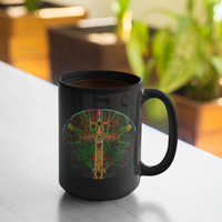 Collector's Magic Sword Black Mug 15oz