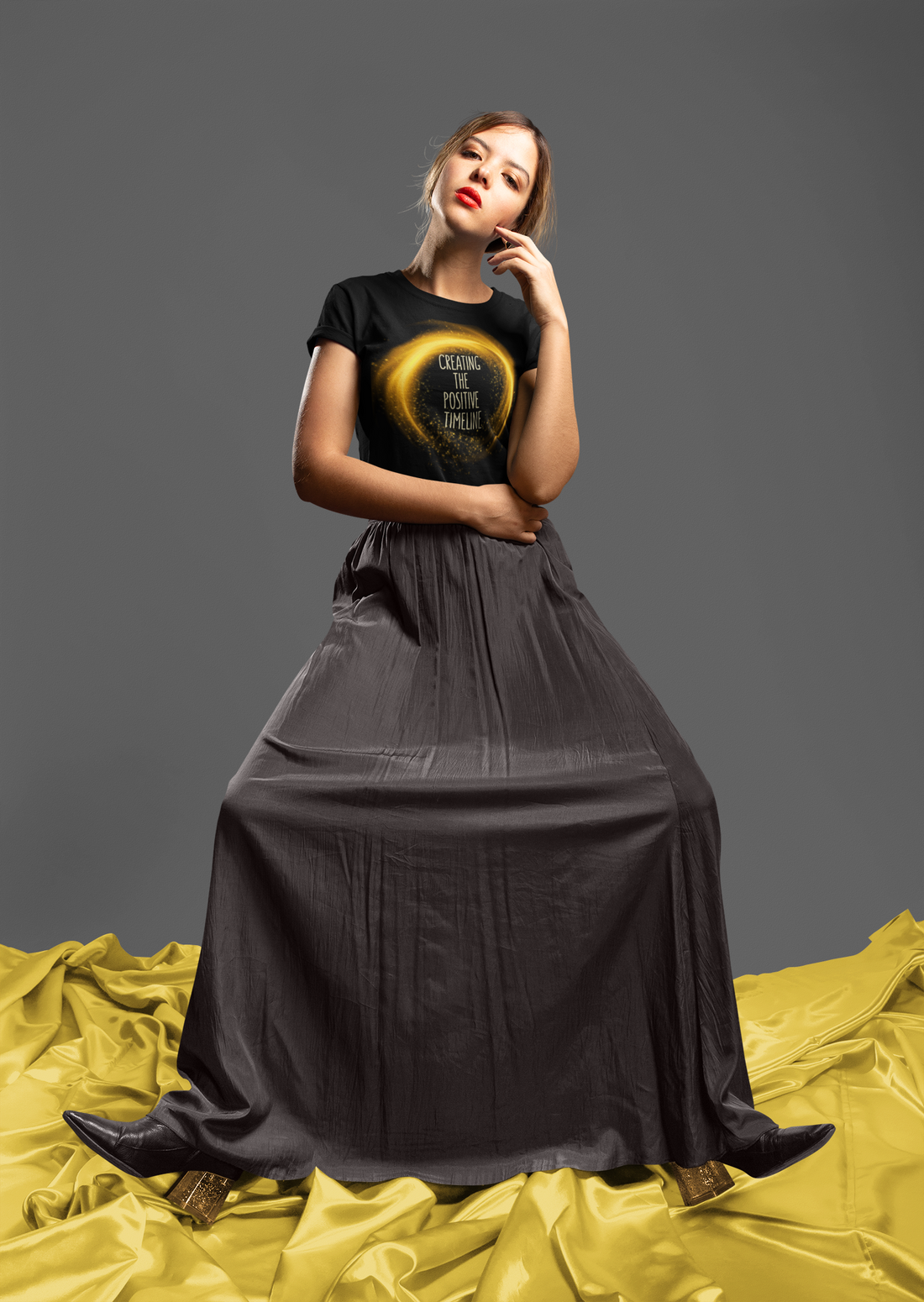 Positive Timeline Unisex Ultra Cotton Tee