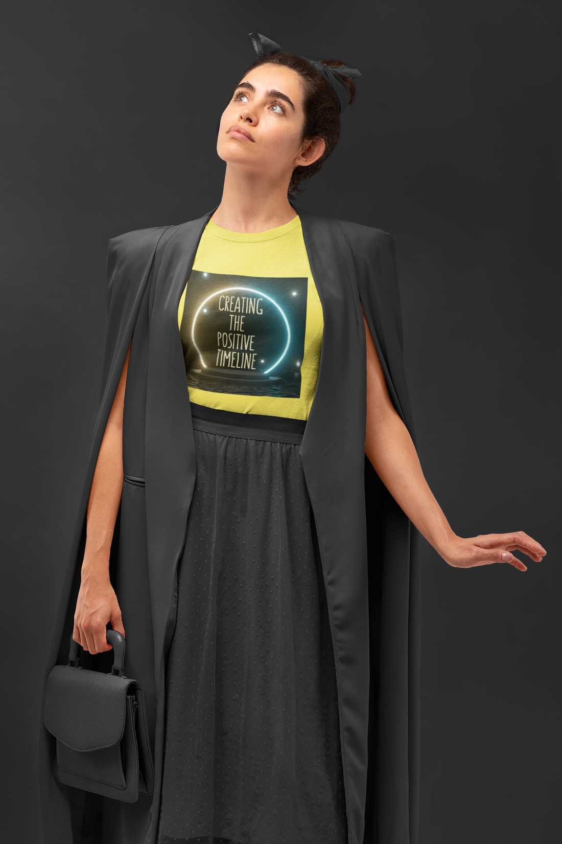 Creating The Positive Timeline All Colors Unisex Heavy Cotton Tee