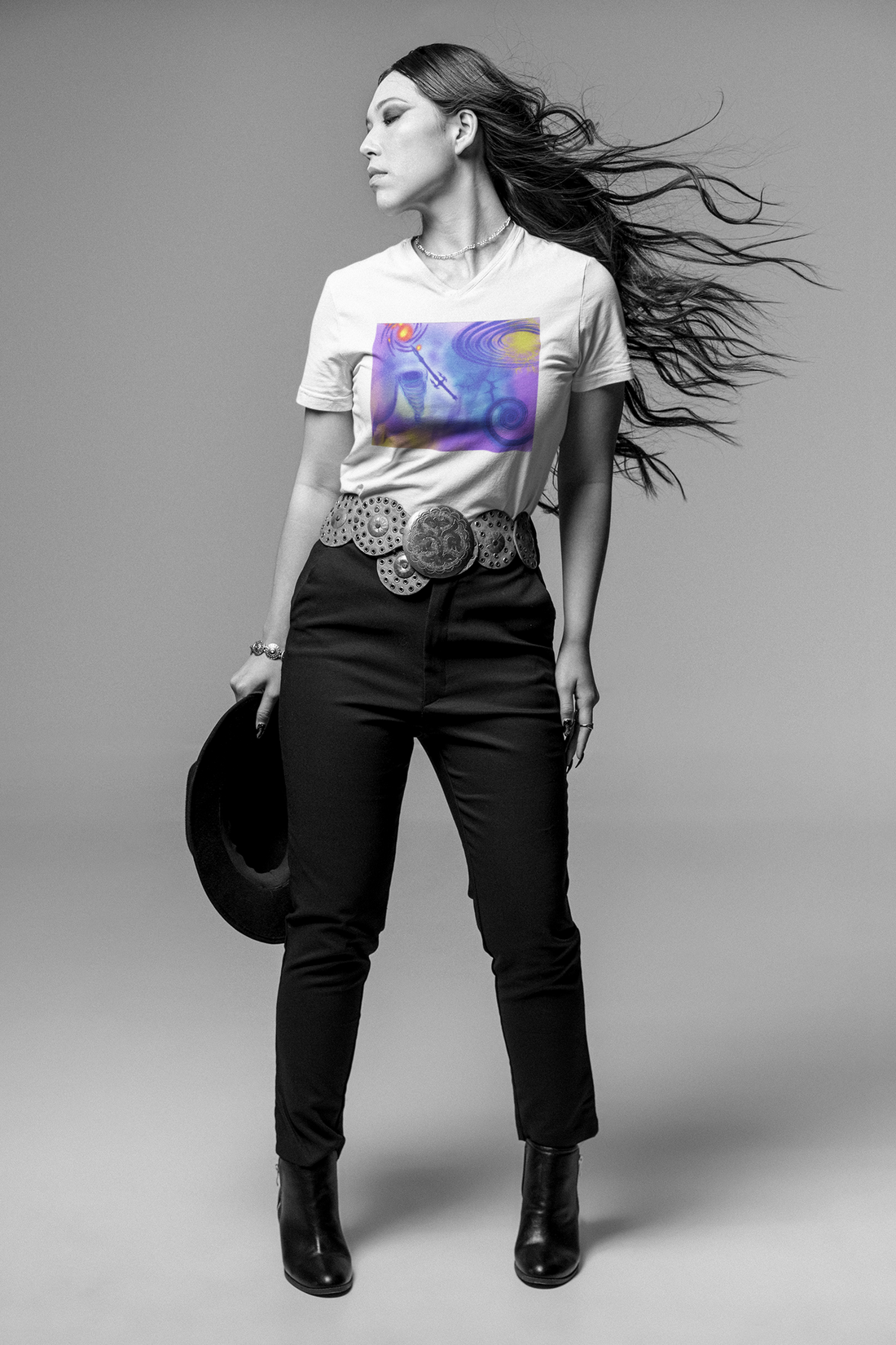 Anti Mind Control Women's Jersey Short Sleeve V-Neck Tee