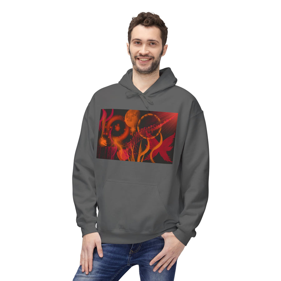 Joy Frequency Unisex Midweight Softstyle Fleece Hoodie