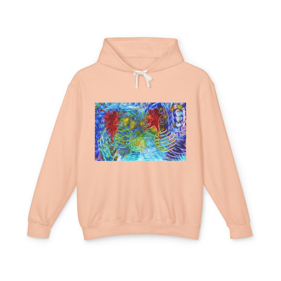 Abundance Frequency Unisex Lightweight Hooded Sweatshirt