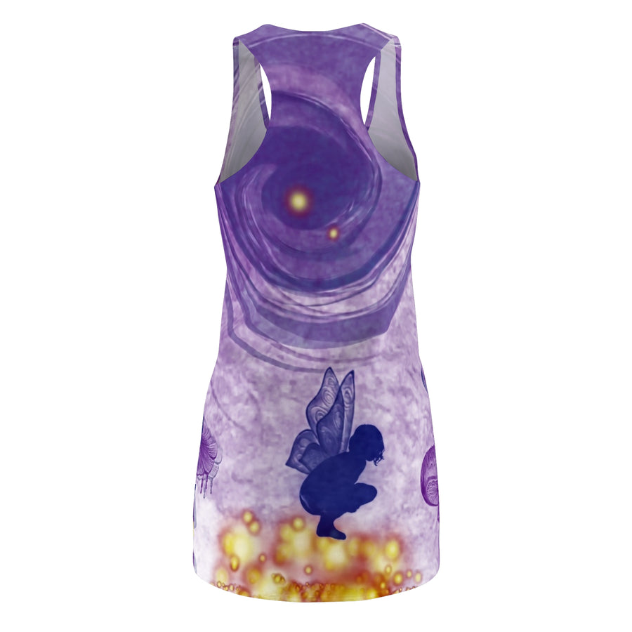 Detox Frequency Women's Cut & Sew Racerback Dress