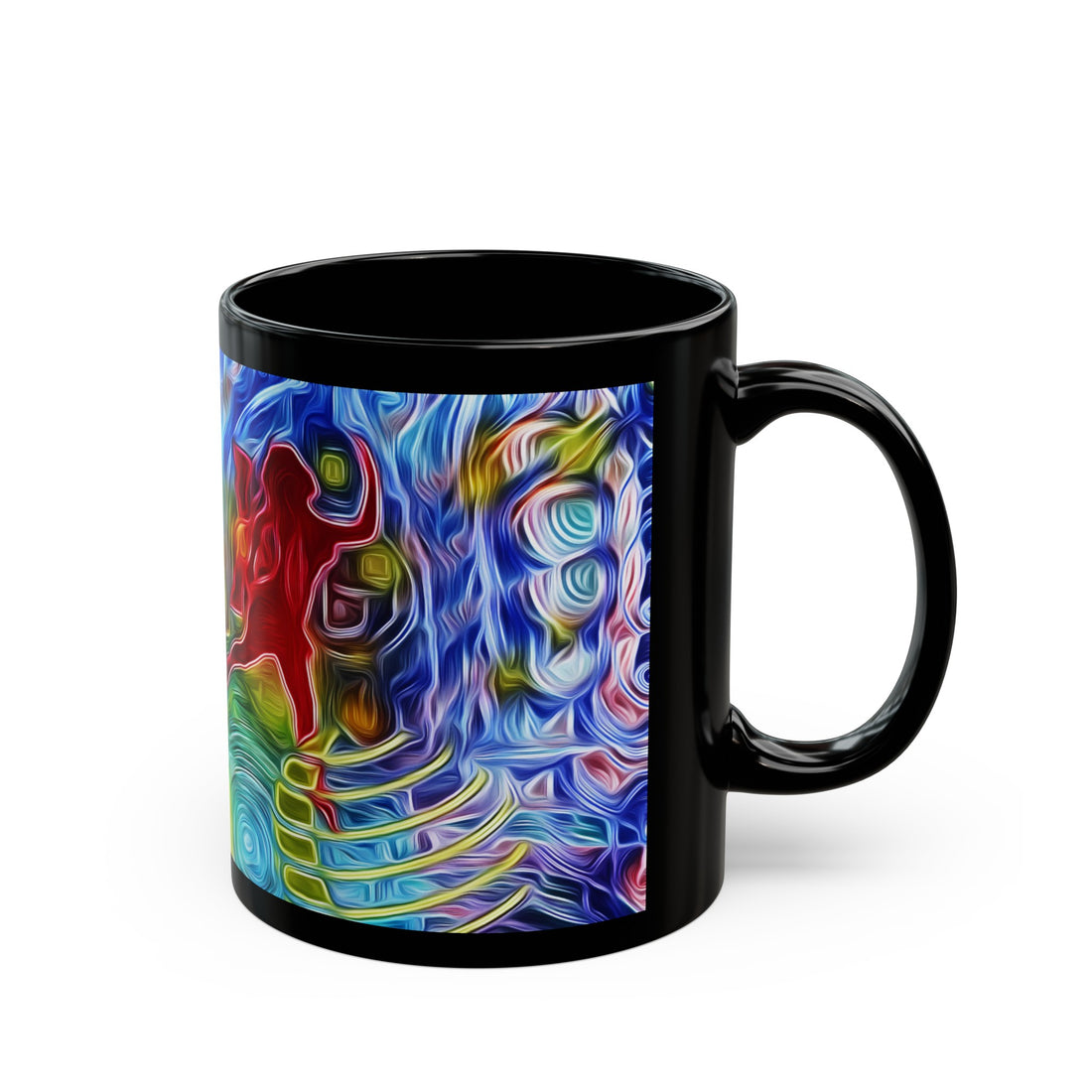 Create Abundance - Δημιούργησε Αφθονία 11 oz (0.33 l) Black Mug