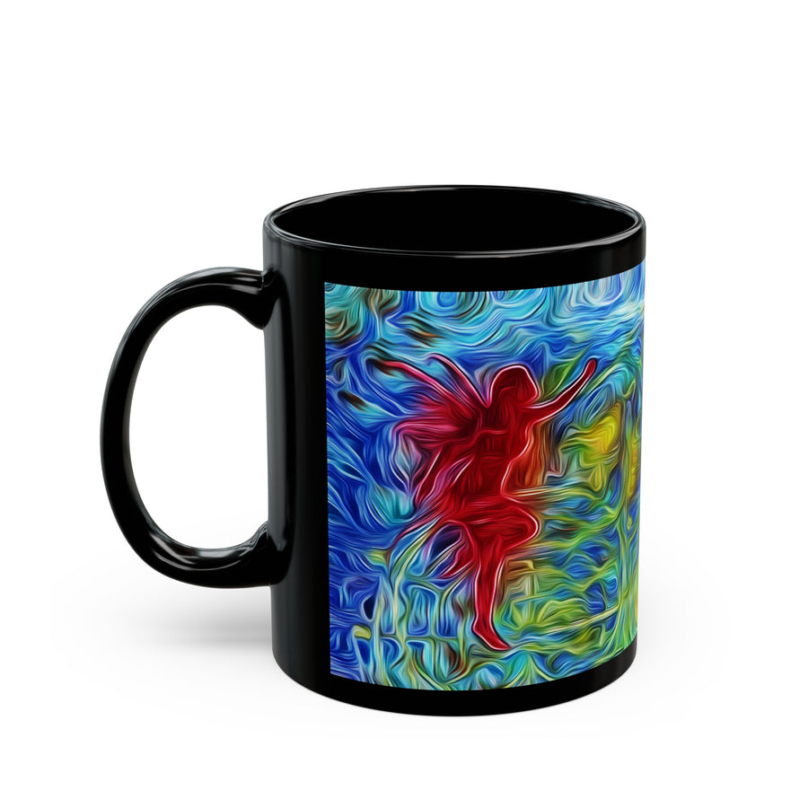 Create Abundance - Δημιούργησε Αφθονία 11 oz (0.33 l) Black Mug