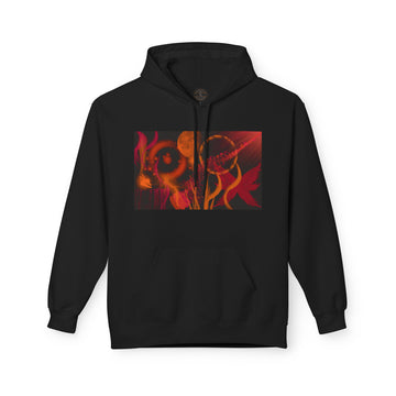 Joy Frequency Unisex Midweight Softstyle Fleece Hoodie