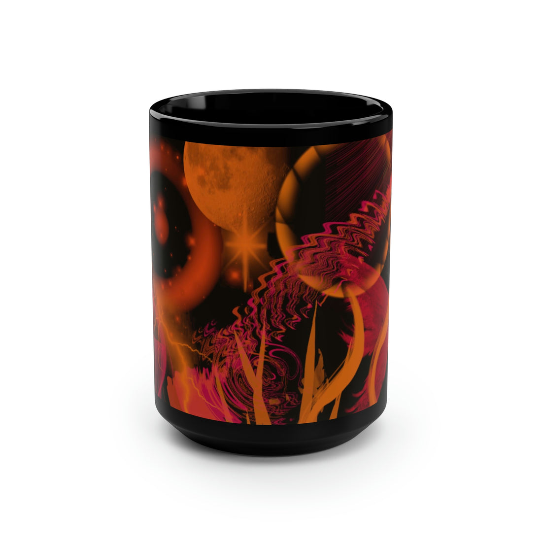 Joy Black Mug, 15oz