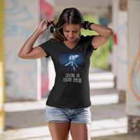 Creating The Positive Timeline Blue Women's Favorite Tee